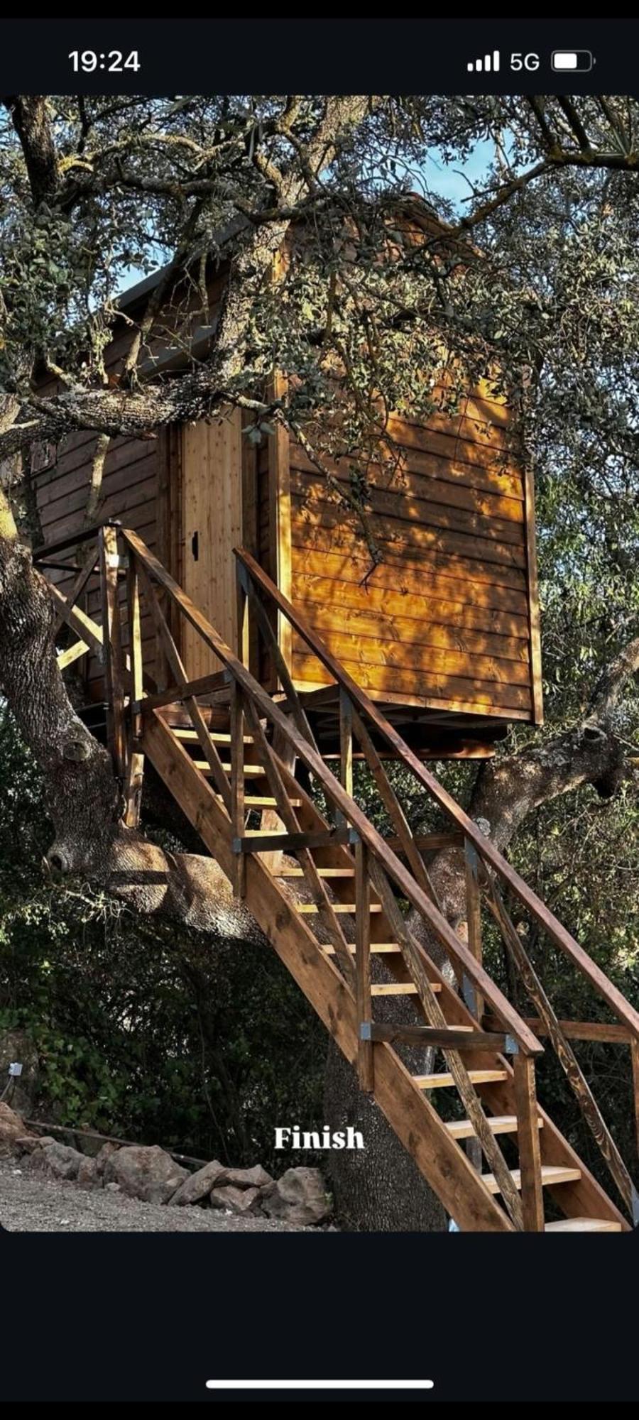 Cabana Del Arbol Lavagarural Villanueva del Rosario المظهر الخارجي الصورة